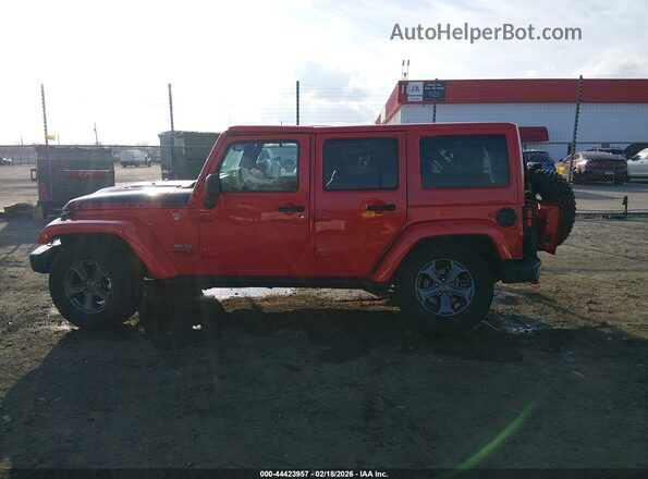 1C4BJWFG3HL691841 2017 JEEP WRANGLER UNLIMITED Red 