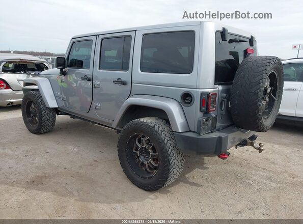 1C4HJWEG9GL111227 2016 JEEP WRANGLER UNLIMITED Gray Tył lewy