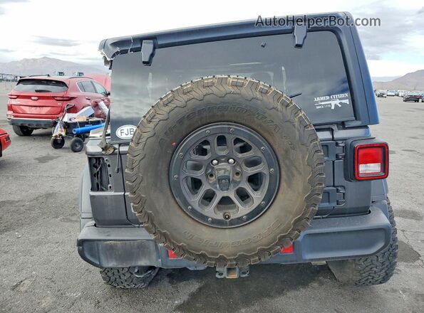 1C4HJXDG2PW672939 2023 JEEP WRANGLER Gray უკანა ხედი