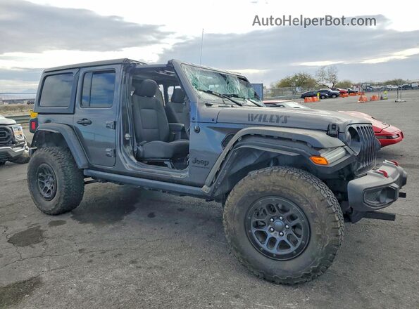 1C4HJXDG2PW672939 2023 JEEP WRANGLER Gray წინა მარჯვენა