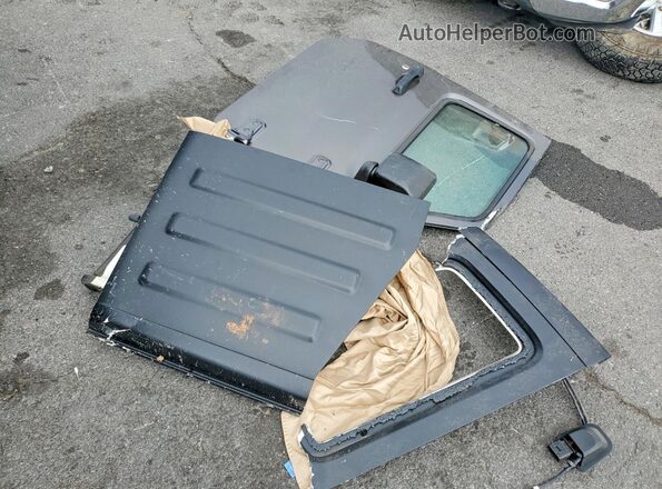 1C4HJXDG2PW672939 2023 JEEP WRANGLER Gray VIN კოდის სტიკერის ხედი