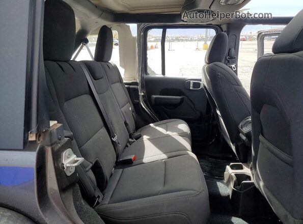 1C4HJXDG2PW672939 2023 JEEP WRANGLER Gray უკანა სალონის ხედი