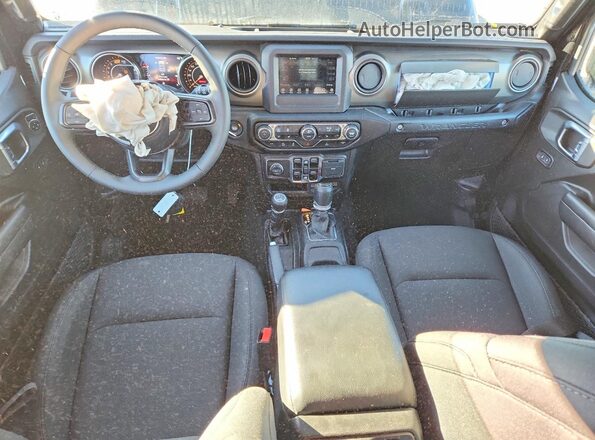 1C4HJXDG5PW647100 2023 JEEP WRANGLER Черный Вид панели приборов