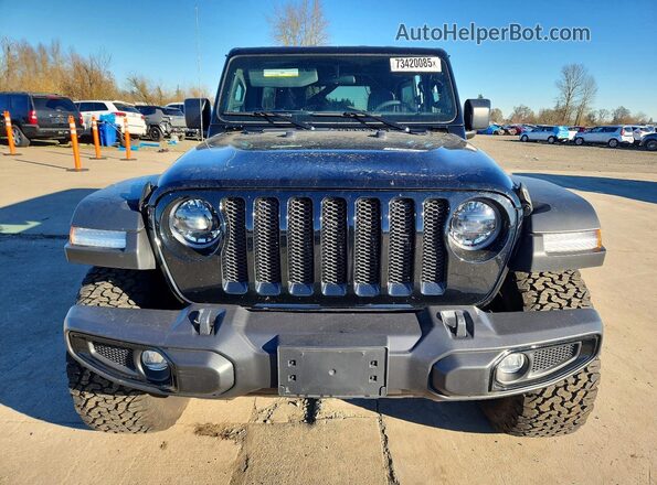 1C4HJXDG5PW647100 2023 JEEP WRANGLER Черный Вид спереди