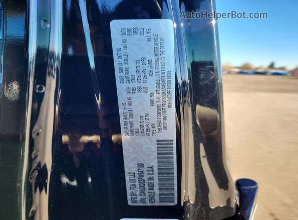 1C4HJXDG5PW647100 2023 JEEP WRANGLER Черный Вид подкапотного пространства