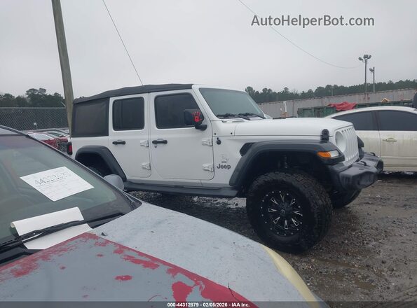 1C4HJXDG7JW169902 2018 JEEP WRANGLER UNLIMITED White 
