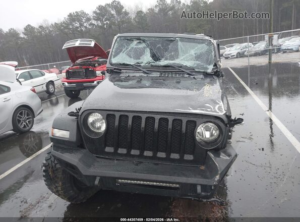 1C4HJXDG9NW215798 2022 JEEP WRANGLER UNLIMITED Серый Вид спереди