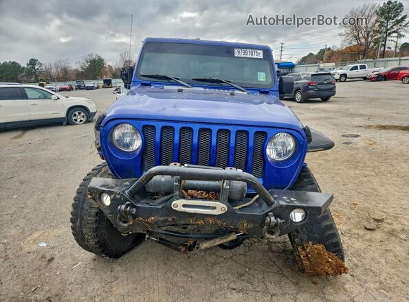 1C4HJXDN0JW283612 2018 JEEP WRANGLER Blue 