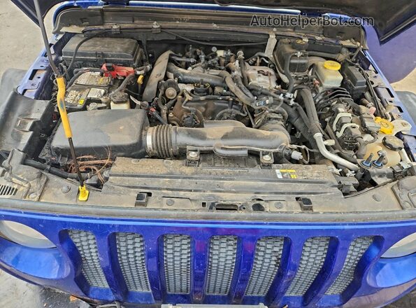1C4HJXDN0JW283612 2018 JEEP WRANGLER Blue 