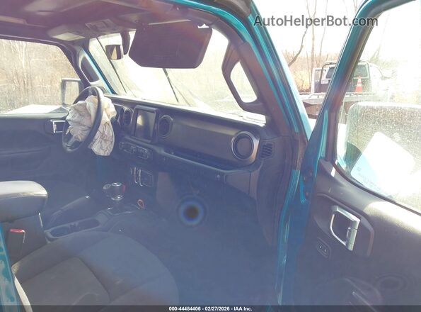 1C4HJXDN3LW337486 2020 JEEP WRANGLER UNLIMITED Green Widok wnętrza z przodu