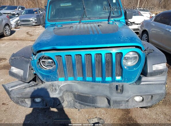 1C4HJXDN3LW337486 2020 JEEP WRANGLER UNLIMITED Green Widok z przodu