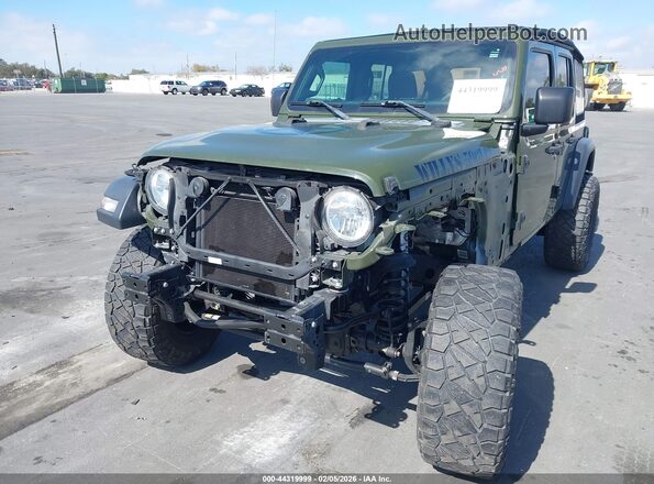 1C4HJXDN3MW596142 2021 JEEP WRANGLER UNLIMITED Green 