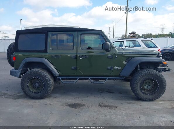1C4HJXDN3MW596142 2021 JEEP WRANGLER UNLIMITED Green 