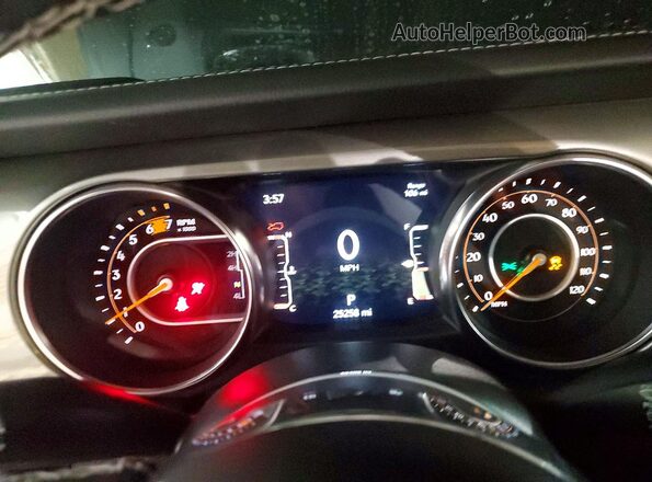 1C4HJXEG0PW618005 2023 JEEP WRANGLER Серый Вид щитка приборов
