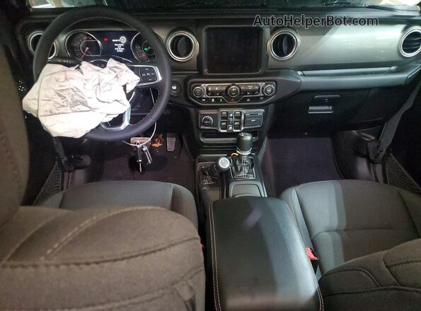 1C4HJXEG0PW618005 2023 JEEP WRANGLER Серый Вид панели приборов