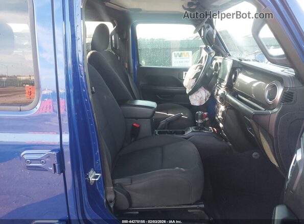 1C4HJXEN2LW221033 2020 JEEP WRANGLER Blue Front interior view