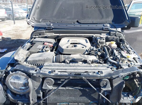 1C4HJXEN6LW169938 2020 JEEP WRANGLER UNLIMITED Gray Հետևի տեսք