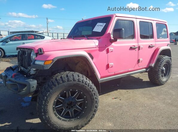 1C4HJXFG2LW288960 2020 JEEP WRANGLER UNLIMITED Pink 