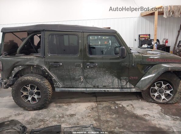 1C4HJXFG3MW589092 2021 JEEP WRANGLER UNLIMITED Зеленый Панорамный вид салона 360°