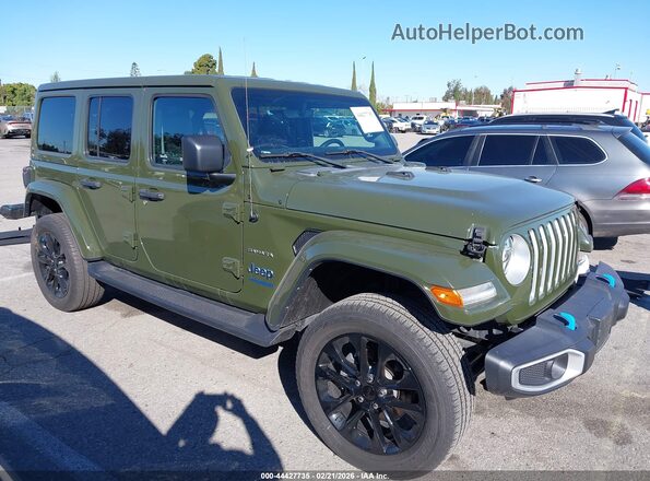 1C4JJXP60NW229061 2022 JEEP WRANGLER Green Սալոնի 360 աստիճան տեսք