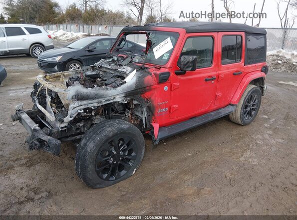 1C4JJXP60PW650782 2023 JEEP WRANGLER Red Front left