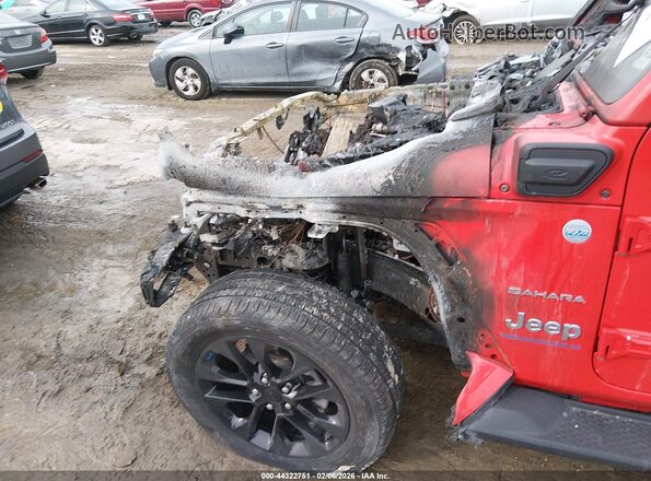 1C4JJXP60PW650782 2023 JEEP WRANGLER Red Front view