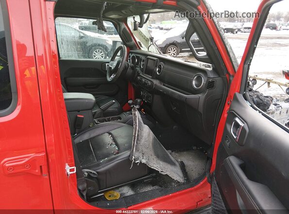 1C4JJXP60PW650782 2023 JEEP WRANGLER Red Front interior view