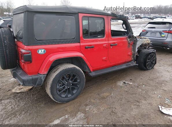 1C4JJXP60PW650782 2023 JEEP WRANGLER Red Rear right