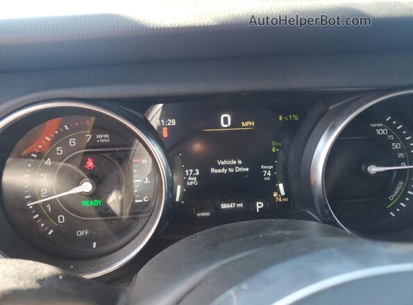 1C4JJXP65NW170976 2022 JEEP WRANGLER Red Սարքավորումների վահանակի տեսք