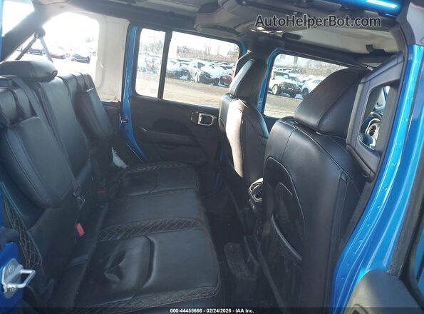 1C4JJXP65NW221022 2022 JEEP WRANGLER Blue VIN კოდის სტიკერის ხედი