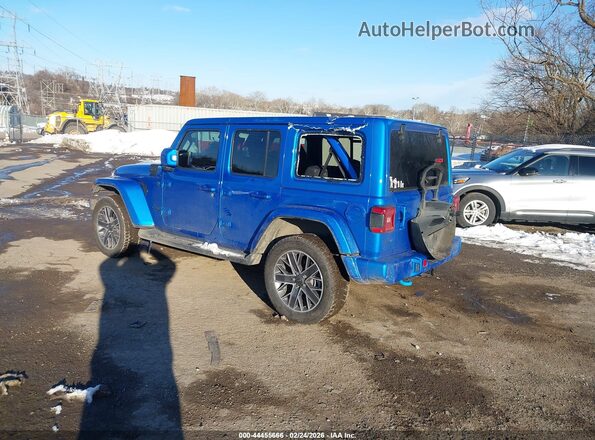 1C4JJXP65NW221022 2022 JEEP WRANGLER Blue უკანა მარცხენა