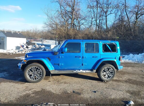 1C4JJXP65NW221022 2022 JEEP WRANGLER Blue სალონის 360-გრადუსიანი ხედი