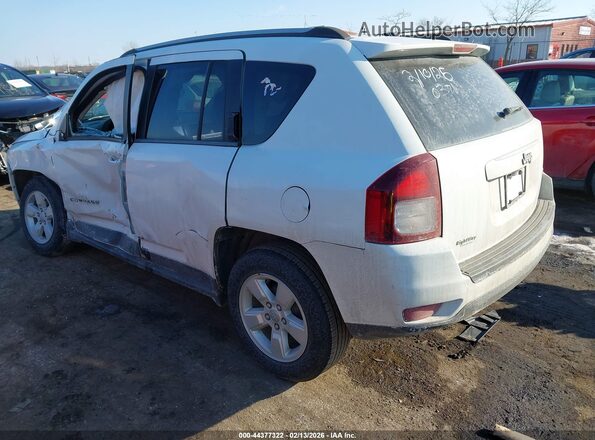 1C4NJCEB6HD160371 2017 JEEP COMPASS White Trasero izquierdo