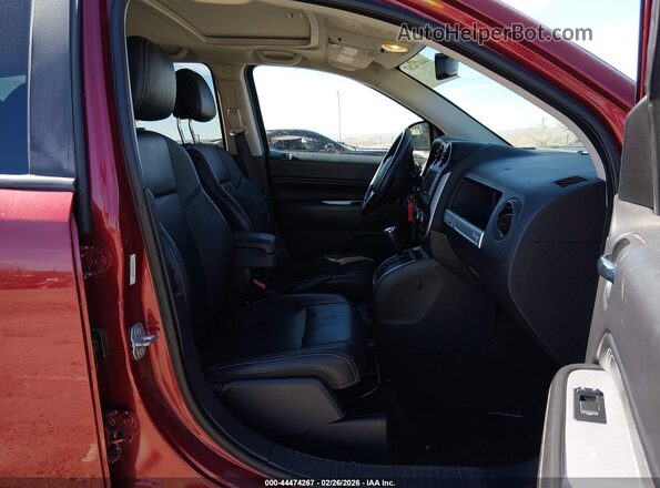 1C4NJCEB9HD211118 2017 JEEP COMPASS Red წინა სალონის ხედი