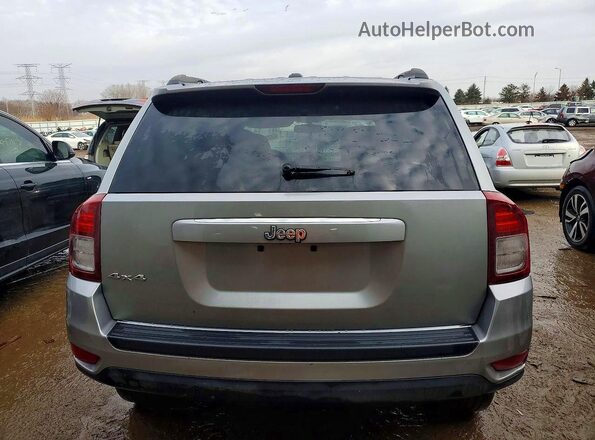 1C4NJDBB3GD778319 2016 JEEP COMPASS Silver უკანა ხედი