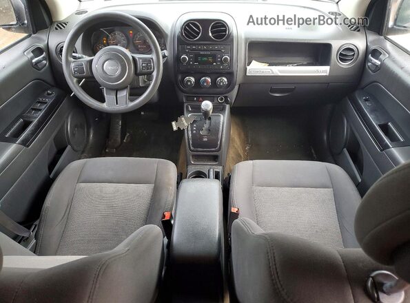 1C4NJDBB3GD778319 2016 JEEP COMPASS Silver წინა პანელის ხედი
