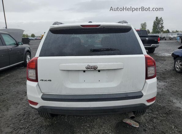 1C4NJDBB9GD662302 2016 JEEP COMPASS White Vista trasera