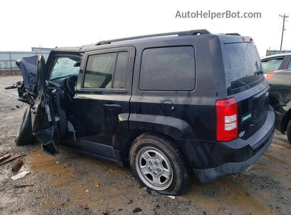 1C4NJPBA2HD200058 2017 JEEP PATRIOT Black უკანა მარცხენა