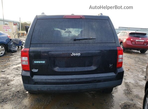 1C4NJPBA2HD200058 2017 JEEP PATRIOT Black უკანა ხედი