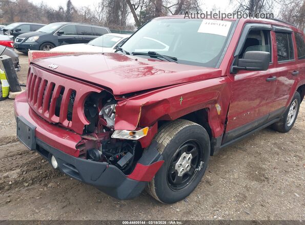 1C4NJPBA4GD526166 2016 JEEP PATRIOT Burgundy 