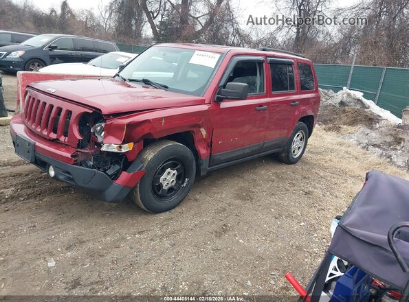 1C4NJPBA4GD526166 2016 JEEP PATRIOT Burgundy 