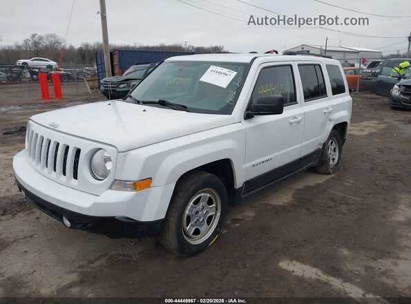 1C4NJPBA5GD688629 2016 JEEP PATRIOT White Передня ліва чверть