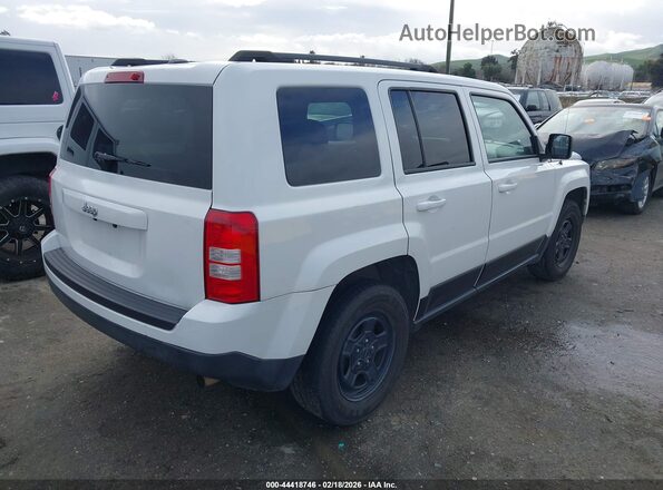 1C4NJPBA7HD125082 2017 JEEP PATRIOT White Задня права чверть