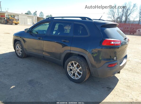 1C4PJLAB0GW274402 2016 JEEP CHEROKEE Black Rear left