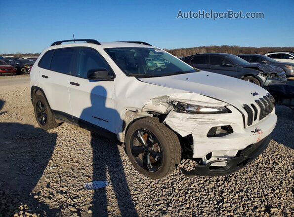 1C4PJLAB7HW613965 2017 JEEP CHEROKEE White Przód prawy