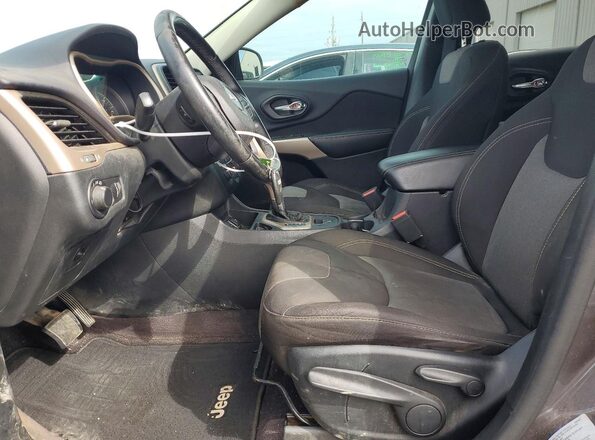 1C4PJLAS6HW661814 2017 JEEP CHEROKEE Gray Սալոնի դիմացի տեսք