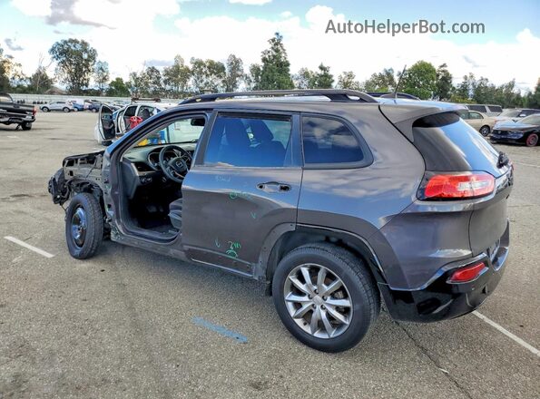 1C4PJLCB5JD615390 2018 JEEP CHEROKEE Черный Задняя левая четверть