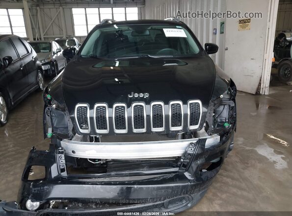 1C4PJLCBXHW617182 2017 JEEP CHEROKEE Black Սարքավորումների վահանակի տեսք