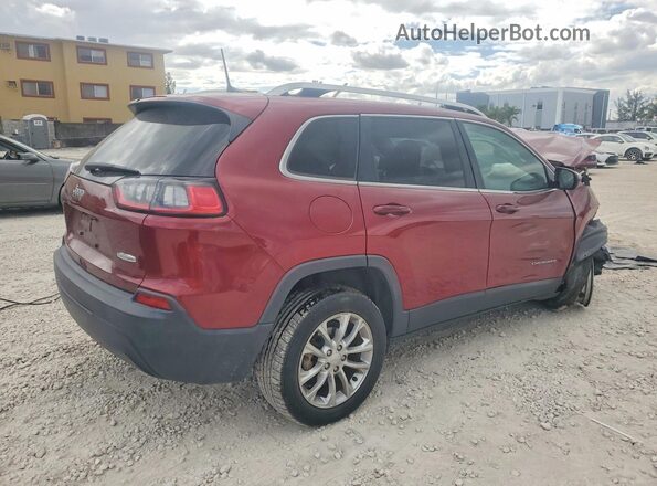 1C4PJLCBXKD160358 2019 JEEP CHEROKEE Burgundy 