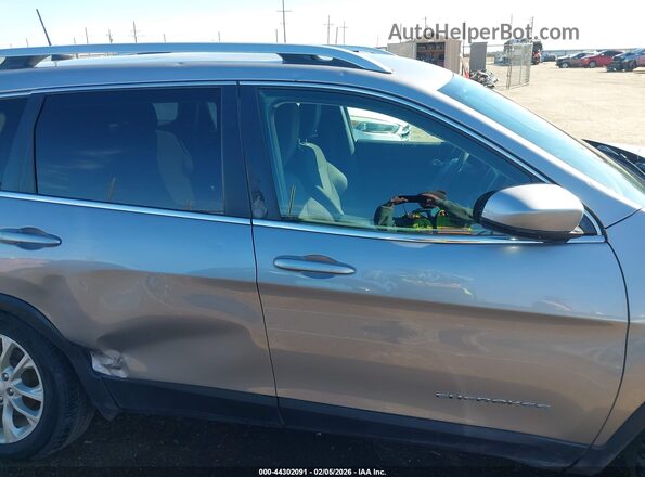 1C4PJLCBXKD341007 2019 JEEP CHEROKEE Silver Սալոնի հետևի տեսք
